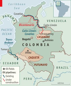 Нефтегазовая сфера Колумбии испытывает очередные сложности